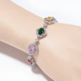 thumbnail image 1 of Women's Colorful Zircon Bracelet, 1 of 2