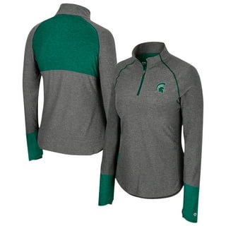 Girls Infant Colosseum Green/Heather Gray Michigan State