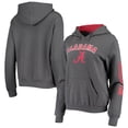 thumbnail image 1 of Women's Colosseum Charcoal Alabama Crimson Tide Loud and Proud Pullover Hoodie, 1 of 4