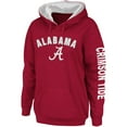 thumbnail image 1 of Women's Colosseum Crimson Alabama Crimson Tide Loud and Proud Pullover Hoodie, 1 of 1