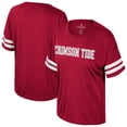 thumbnail image 1 of Women's Colosseum  Crimson Alabama Crimson Tide Treasure Oversized Sequin T-Shirt, 1 of 3