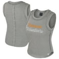 thumbnail image 1 of Women's Colosseum Heather Gray Tennessee Volunteers Beach You Ribbed Tri-Blend Tank Top, 1 of 3