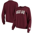 thumbnail image 1 of Women's Colosseum Maroon Texas A&M Aggies Campanile Pullover Sweatshirt, 1 of 3