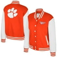 thumbnail image 1 of Women's Colosseum Orange Clemson Tigers French Baguette Full Snap Fleece Jacket, 1 of 3