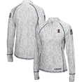 thumbnail image 1 of Women's Colosseum White Illinois Fighting Illini OHT Military Appreciation Officer Arctic Camo Fitted Lightweight, 1 of 5
