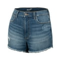 thumbnail image 1 of Women's-Colosseum x Wrangler  Denim Florida Gators Retro High Rise Cut Off Shorts, 1 of 1