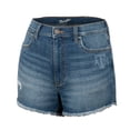 thumbnail image 1 of Women's-Colosseum x Wrangler  Denim Texas A&M Aggies Retro High Rise Cut Off Shorts, 1 of 1