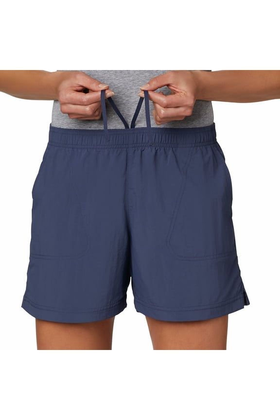 Women's Columbia 5-in. Sandy River Midrise UPF 30 Shorts Color: Nocturnal Size: XX LARGE
