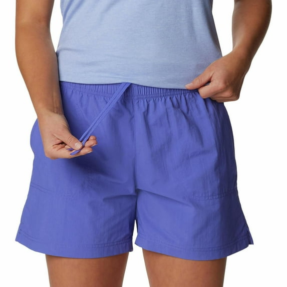 Women's Columbia 5-in. Sandy River Midrise UPF 30 Shorts Color: Purple Lotus Size: SMALL