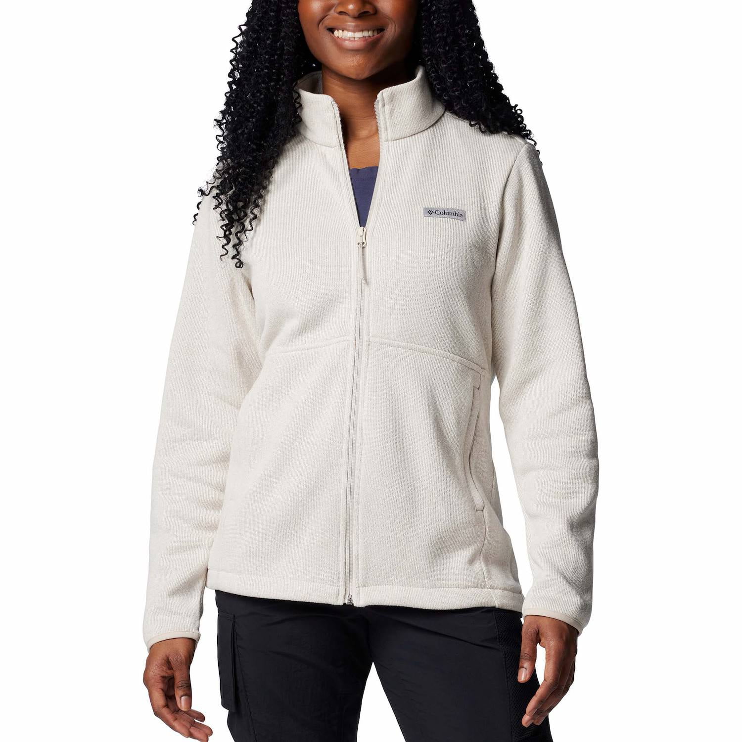 Women's Columbia Alto Pass Full-Zip Fleece Jacket Color: Dark