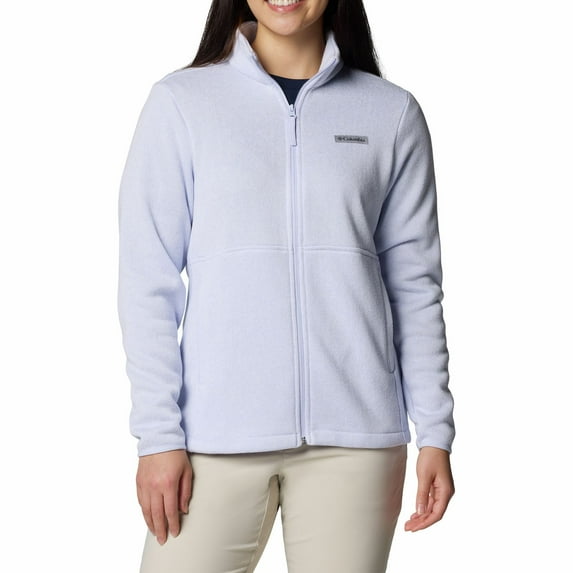 Women's Columbia Alto Pass Full-Zip Fleece Jacket Color: Snowdrift Size: MEDIUM