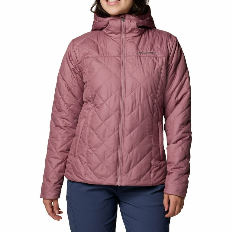 Women's Columbia Copper Crest II Hooded Jacket Color: Fig Size