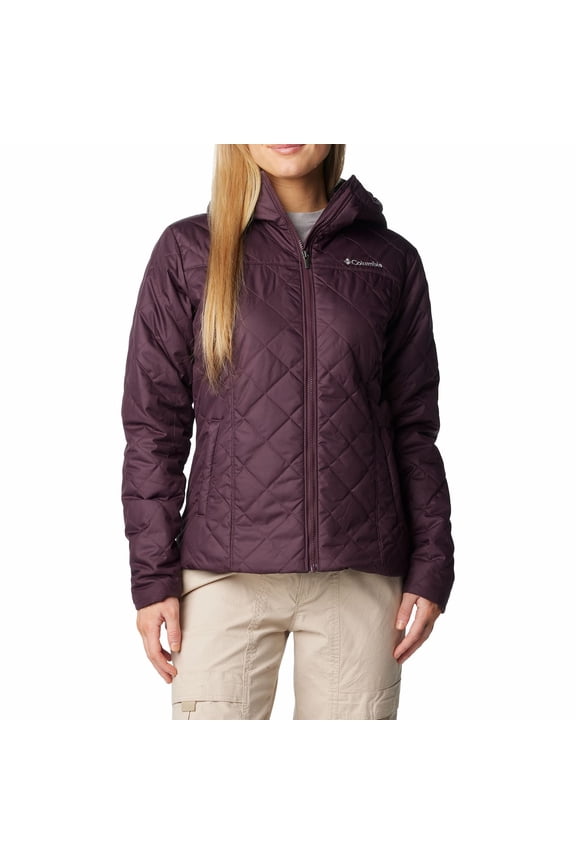 Women's Columbia Copper Crest II Hooded Jacket Color: Moonvista Size: MEDIUM