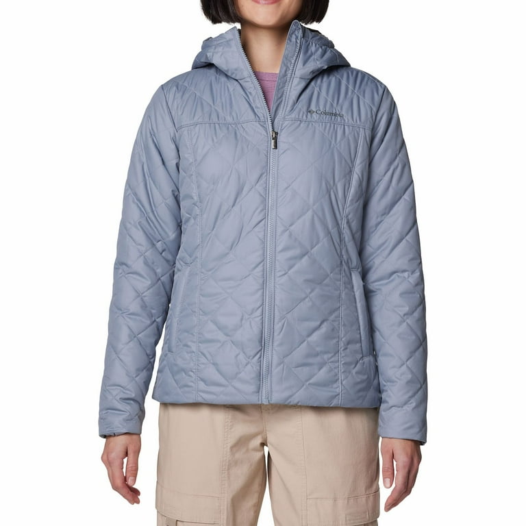 Women's Columbia Copper Crest II Hooded Jacket Color: Tradewinds