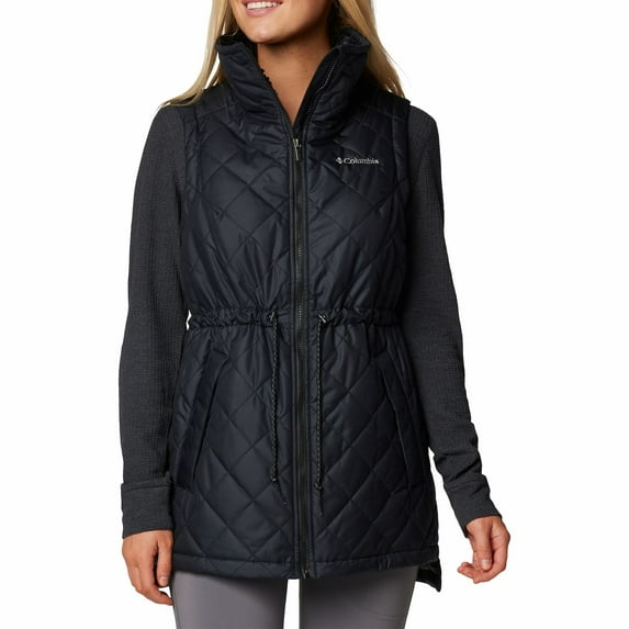 Women's Columbia Copper Crest™ II Midweight Vest Color: Black Size: X LARGE