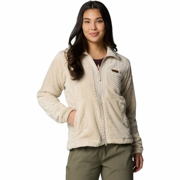 Women's Columbia Fire Side III Full Zip Jacket Color: Dark Stone Size: XX LARGE