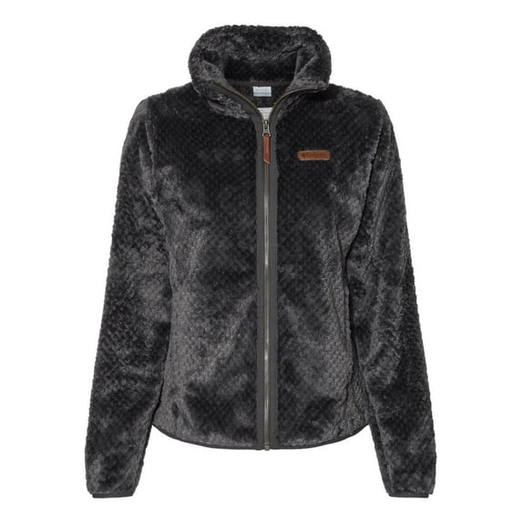 Women's Columbia Fireside Sherpa Fleece Jacket Color: Shark Size: X LARGE