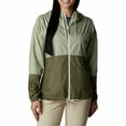 thumbnail image 1 of Women's Columbia Flash Forward II Hooded Windbreaker Jacket Color: Safari Stone Green Size: MEDIUM, 1 of 4