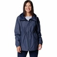 thumbnail image 1 of Women's Columbia Lillian Ridge II Rain Jacket Color: Collegiate Navy Size: XX LARGE, 1 of 4