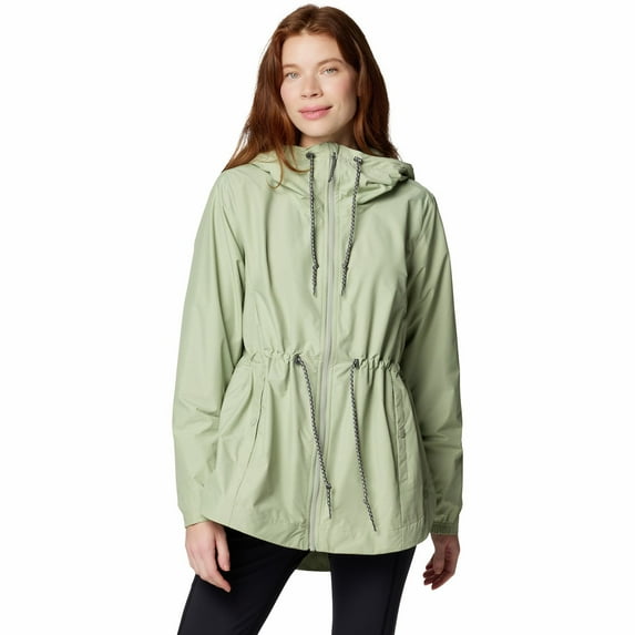 Women's Columbia Lillian Ridge II Rain Jacket Color: Safari Size: SMALL