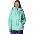 thumbnail image 1 of Women's Columbia Lillian Ridge II Rain Jacket Color: Spray Size: LARGE, 1 of 4