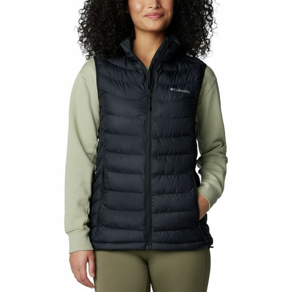 Women's Columbia Powder Lite II Vest Color: Black Size: LARGE