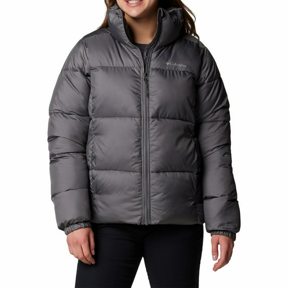 Women's Columbia Puffect II Full Zip Jacket Color: City Gray Size: X LARGE