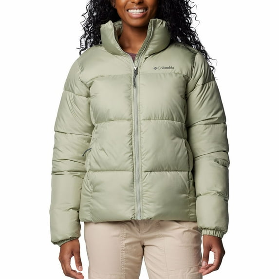 Women's Columbia Puffect II Full Zip Jacket Color: Safari Size: X LARGE