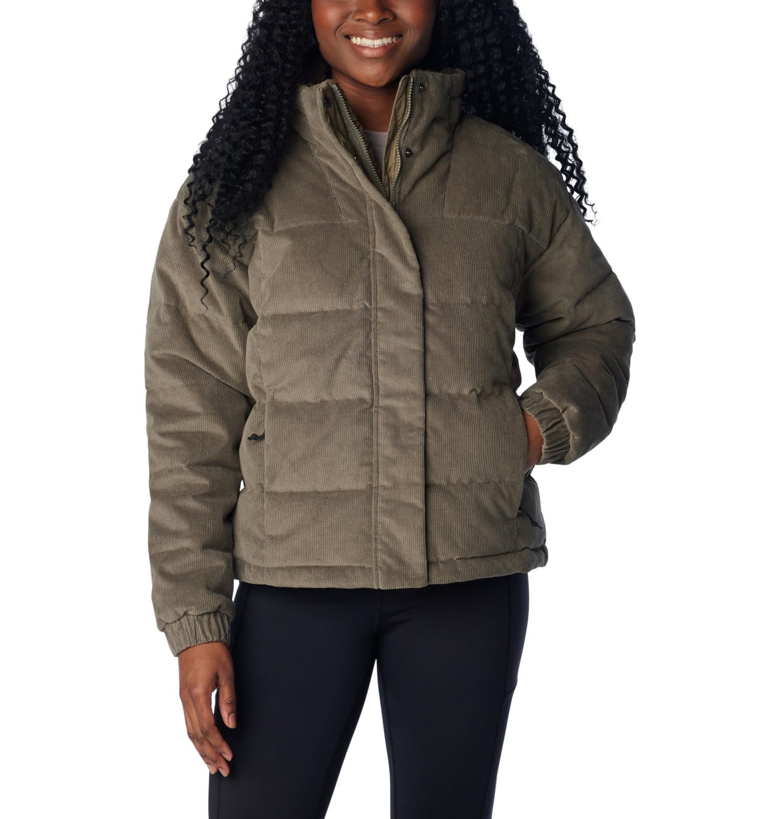 Women's Columbia Ruby Falls Novelty Puffer Jacket Color: Dark