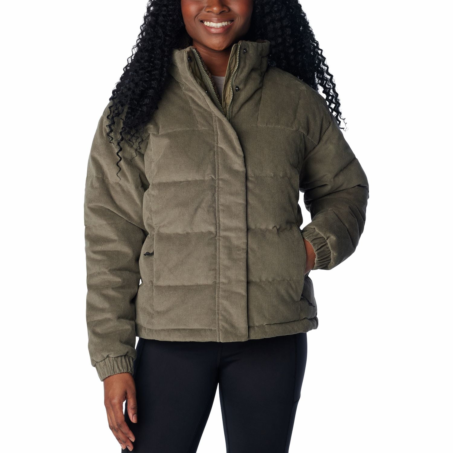 Women's Columbia Ruby Falls Novelty Puffer Jacket Color: Stone