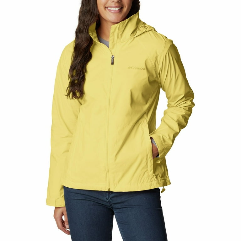 Women s Columbia Switchback III Hooded Packable Jacket Color Sun Glow Size MEDIUM Walmart