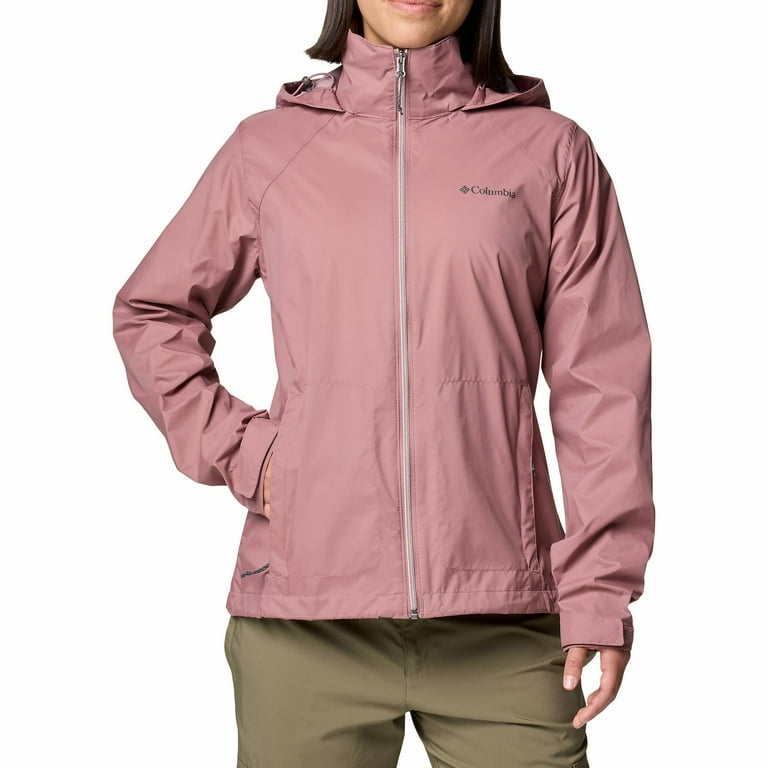 Columbia packable rain jacket women's top