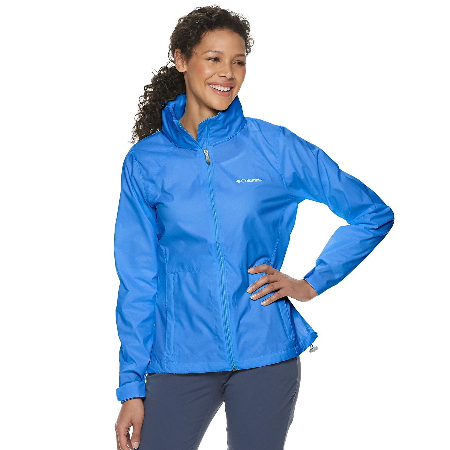 Women's Columbia Switchback IV Packable Rain Jacket Color: Harbor