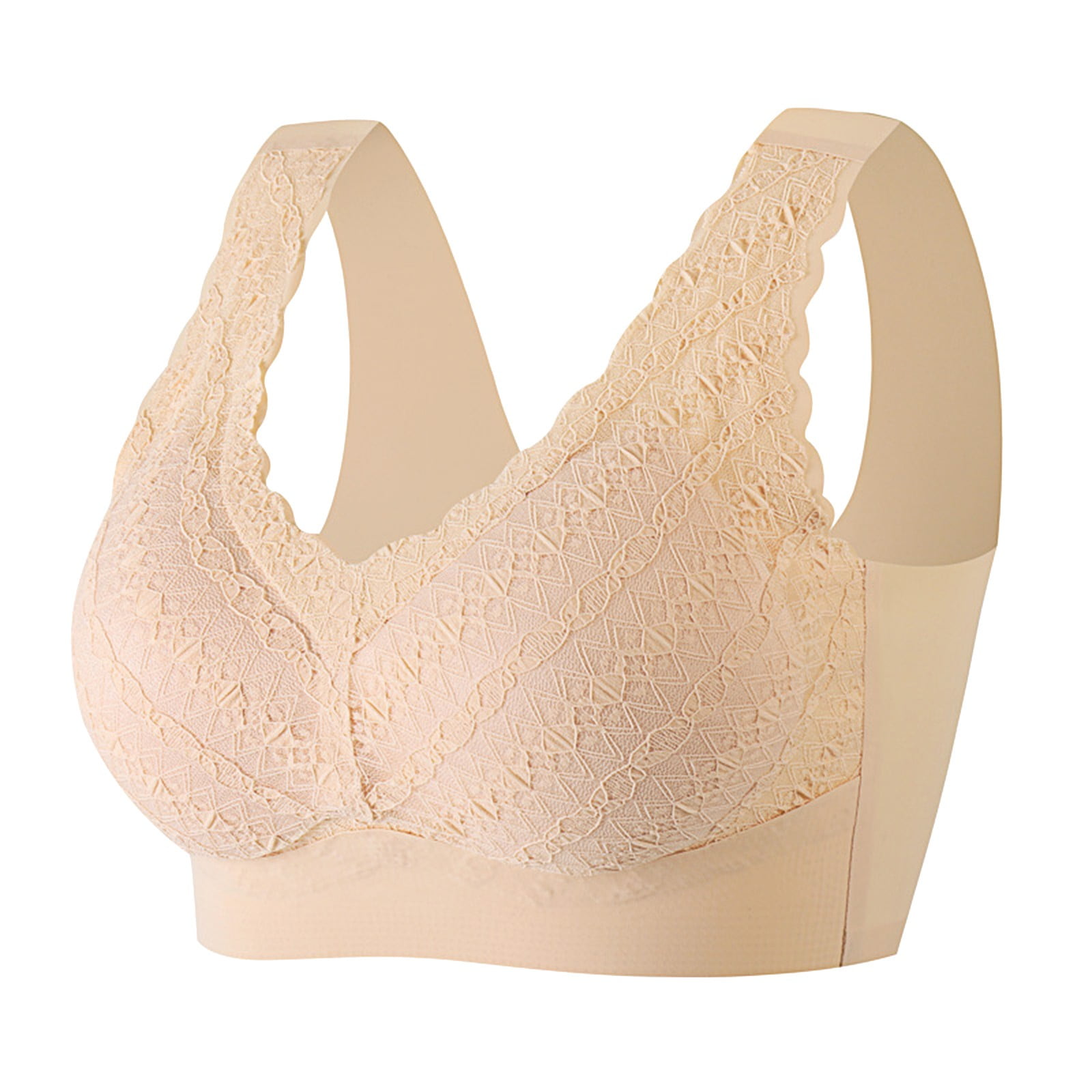 Women's Comfort Bra Super Soft Wireless Lightly Lined Bra Comfortable