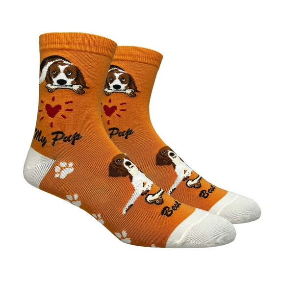 Women's Comfort Cotton Cute Animal Dog Novelty Socks - Beagle, 1 Pair
