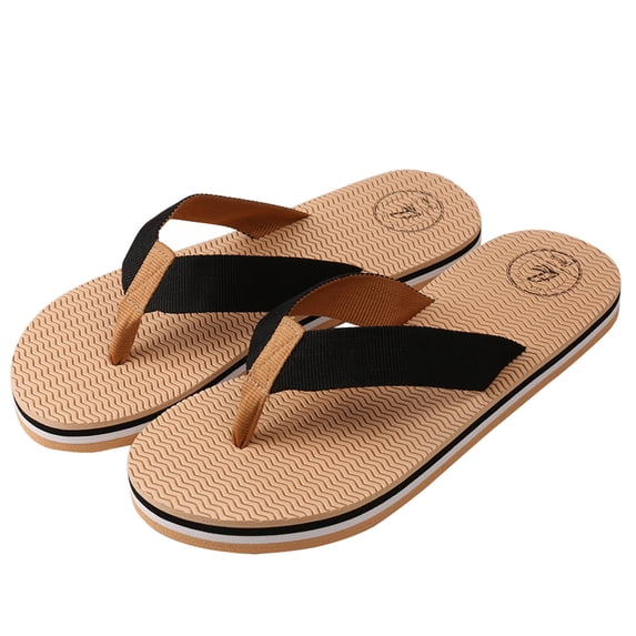 Women’s Comfort Flip Flop Sandals with Cushioned Footbed, Lightweight Non-Slip Thong Slides for Beach, Pool, Shower, Travel and Everyday Summer Wear