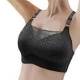 thumbnail image 1 of Women's Comfort Four Bra Longline, Wide Elastic Back, Lace Underwire, 80% Nylon 20% Spandex, Comfortable for Everyday, Dating & Sports, Multiple Sizes, 1 of 3