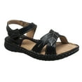 thumbnail image 1 of Women's Comfort Sandal with Ankle Strap Black, 1 of 5
