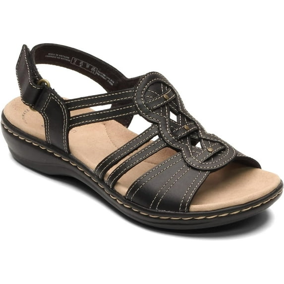 Women's Comfort Sandals with Cushioned Footbed | Solid color Flat Sandals for Walking