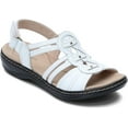 thumbnail image 1 of Women's Comfort Sandals with Cushioned Footbed | Solid color Flat Sandals for Walking, 1 of 6