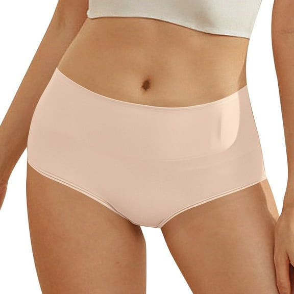 Women's Comfort Solid Color Leak Proof Menstrual Underwear - Absorbent Layers - S-XXL Waist 62-91cm