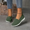 thumbnail image 1 of Women‘s Comfort Walking Shoes, Cushioned Arch Support with Flexible Sole, Lightweight Casual Shoes for Standing Work, Shopping, and Travel. Green 37, 1 of 4