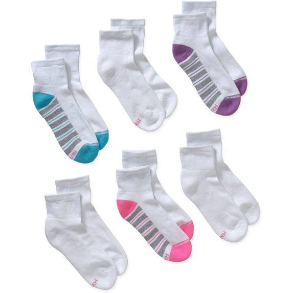 Women's ComfortBlend Ankle Socks, 6 Pack