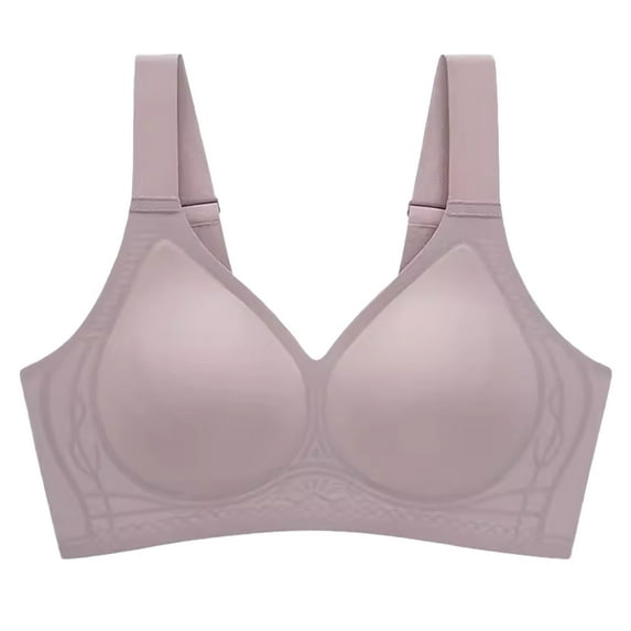 Women's Comfortable Adjustable T Shirt Bra with Steel Ring Support V Neck Design for Everyday Wear