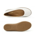 thumbnail image 1 of Women’s Comfortable Ballet Dressy Work Flats, Round Toe Slip on Office Shoes, 1 of 3