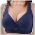 thumbnail image 1 of Women's Comfortable Breathable Jacquard Lingerie Bra with Side Support and Gather Design for All-Day Wear, 1 of 2