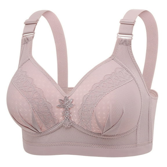 Women's Comfortable Breathable Seamless No Underwire Bra for Everyday Wear Support Lift and Sagging Prevention