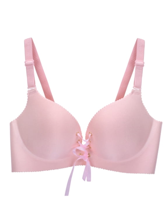 Women's Comfortable Breathable Smooth Lace Pull B Converged Adjustable Bra