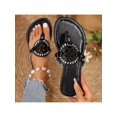 thumbnail image 1 of Women's Comfortable Flip-Flop Sandals - Dressy, Flat, Lightweight & Breathable for Everyday Wear, 1 of 7