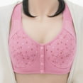 thumbnail image 1 of Women's Comfortable Large Thin Sagging Side Beauty Back Shining No Steel Ring Wrapping Bra, 1 of 1